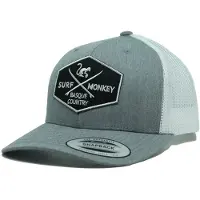 Surf Monkey Casquette de sport gris