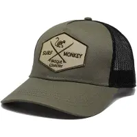 Surf Monkey Casquette de sport olive