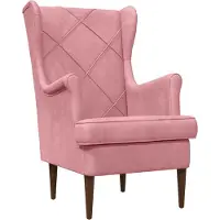 vidaXL fauteuil Rose Velours