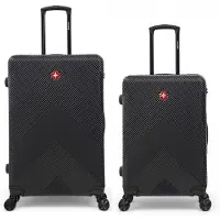 SWISS KOPPER Lot de 2 Valises Rigides Grand Format et Taille Moyenne OLTEN