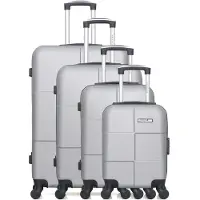 BlueStar - Set de 4 Valises MIAMI-M 75 cm 4 Roues