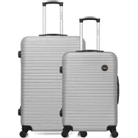 BlueStar - Lot de 2 Valise grand format et valise weekend LONDON -