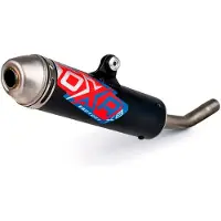 Oxa X8 Black Edition Yamaha Yz125 2005 Not Homologated Muffler Argenté Not Homologated