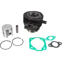 Start 85cc Vespa Small Frame 100080272 Cylinder Kit Argenté 50 mm