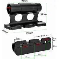 Gistuch Porte-vélos de toit pour voiture, alliage d'aluminium, essieu fixe enfichable, support de fourche de roue avant, kit de support