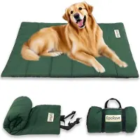 OEM Tapis imperméable pour chien, idéal pour les voyages – Tapis antidérapant 110 × 68 cm, coussin lavable pour l'extérieur, les voyages et les capots de voiture, pour chiens et chats (vert)