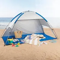 OEM Parasol de plage grand format, protection solaire élevée contre le soleil, indice de protection SPF 60, 120 cm x 180 cm