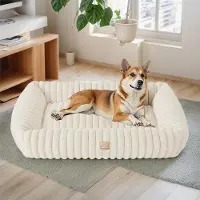 OEM Lit pour chiens de taille moyenne et grande - Doux, résistant, lavable et antidérapant - Idéal pour la maison et pour dormir