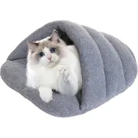 Markenlos Lit douillet pour chiens - Peluche chauffante - Coin de repos pour chiens - Confortable - Pour chiens.