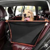 OEM Siège de voiture pour chiens - Structure métallique robuste - Imperméable - Résistant aux taches - Convient aux chiens de grande et moyenne taille - Lit de voiture pour chien