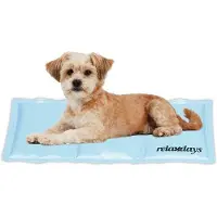 Famanu Tapis rafraîchissant pour chiens et chats, auto-rafraîchissant et imperméable, 20 x 35 cm