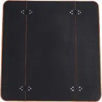 Gistuch Plateau de table RV, 595 x 583 mm, forme carrée, pliable, surface lisse, marine, pour yacht, pont de bateau, véhicule utilitaire