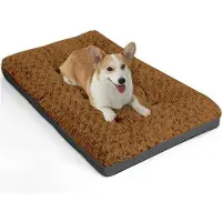 OEM Lit pour grands chiens, imperméable, antidérapant, respirant, tapis pour chien, matelas pour chien, marron, 76 x 48 cm