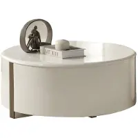 AEA Table basse moderne avec une finition élégante et un style Art déco