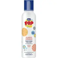 Chicco Shampooing et gel douche pour enfants et adolescents Pop, Gâteau à la vanille, 200 ml,