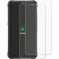 ScreenLeaf Film de protection d'écran, Protection d'écran Écologique, Clear, Anti-Rayures (2 pcs, Cubot King Kong 3), Téléphone portable : film de protection, Transparent