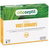 Laboratoires Ineldea Olioseptil Voies Urinaires, 15 gélules,