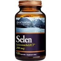 Doctor Life Selen 200 mcg, 120 capsules