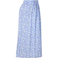 ONLY Maternity Jupe 'OLMNOVA' bleu clair / noir / blanc