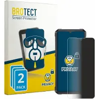 BROTECT Protection Anti-Espion (2 pcs, Cubot King Kong 3), Téléphone portable : film de protection, Transparent