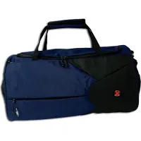 Travel N Meet Sac de sport, sac de voyage en textile navy Weekender OTD4208B
