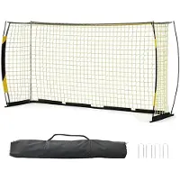StarTech.com But de football - But d'entraînement 3,66 x 1,83 m - Pliable - Portable - Avec sac de transport - Pour l'extérieur/le jardin