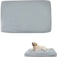 OEM Housse de matelas pour chien Hausdorf, imperméable, lavable, cage pour chien amovible, matelas pour chien, tapis pour chien, housse pour coussin pour chien avec fermeture éclair