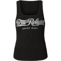 True Religion Haut gris / noir / blanc