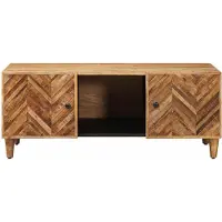 vidaXL Table basse marron 100 x 54 x 40 cm bois massif mangue