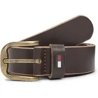 Tommy Hilfiger Ceinture 'OTIS' brun foncé