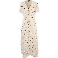 Vero moda Robe-chemise 'VMJOAN' beige / noir