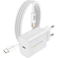 Avizar Mayaxess, chargeur 20 W pour Xiaomi 17 Ultra + câble USB-C de 1 m, blanc