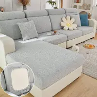 Famanu Housse de protection pour lit de chien - Tapis de protection extensible pour chiens 89 x 89 x 20 cm