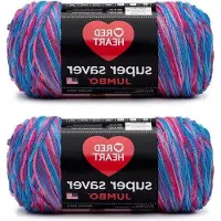 OEM Jumbo Acryl Garen, lot de 2 - 283 g (10 oz) - épaisseur moyenne - 400 mètres - pour le tricot
