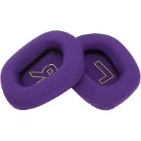 OEM Coussinets de rechange pour casque sans fil - tissudoux - matière respirante - installation rapide - violet arc-en-ciel.