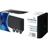 OEM Grande boîte à câbles noire de 405 x 133 x 155 mm avec couvercle - boîte de rangement pratique