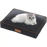 OEM Lit pour chien pour cage de 30 pouces - Noir imperméable