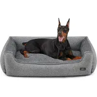 Famanu Matelas pour chien, matelas anti-stress pour chien, coussin pour chien, panier pour chien, matelas pour chien, 120 x 90 x 30 cm