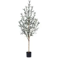 OEM Décoration d'olivier artificiel de 150 cm pour le balcon et le salon (1 pièce)