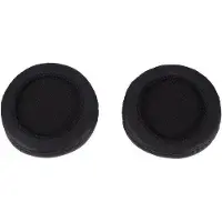 OEM Coussinets confortables - Coussinets en cuirPolyuréthanesouple pour casque audio - Noir - Coussinets de rechange avec mousse souple - Confortables et résistants