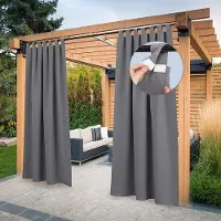 OEM Store de balcon d'extérieur, imperméable, résistant aux intempéries, créant de l'ombre, opaque, H 274 x 132 cm