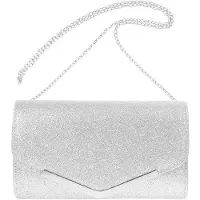OEM Sac à main de soirée en cristal, petit format, noir, pour un mariage ou un dîner