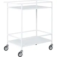 OEM Chariot Rootz Vita Bar - Chariot de service - Chariot à boissons - Grand espace de rangement - 68 cm x 40 cm x 79 cm
