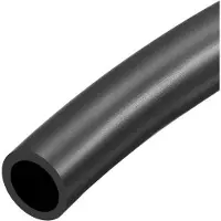 OEM Tuyau d'arrosage en caoutchouc flottant, diamètre intérieur 10 mm x diamètre extérieur 14 mm, 1,9 m, noir