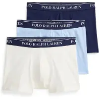 Ralph Lauren Boxers 'CLSSIC' bleu marine / bleu clair / blanc