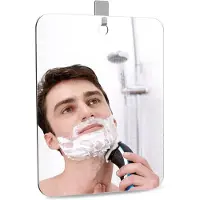 OEM Miroir de douche anti-buée de 28 cm avec crochet