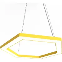 Lumicom Suspension ESAGONO D40, couleur unique, finition mate