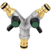 OEM Répartiteur d'eau à double paroi avec 3 raccords de 1/2 pouce - pour raccordement de tuyau - régulation du débit d'eau - répartiteur d'eau à double paroi