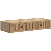 Syfax Table d'appoint murale 87,5 x 34,5 x 17 cm Bois d'ingénierie