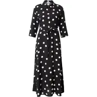 JDY Robe-chemise 'JDYSTARR' noir / blanc